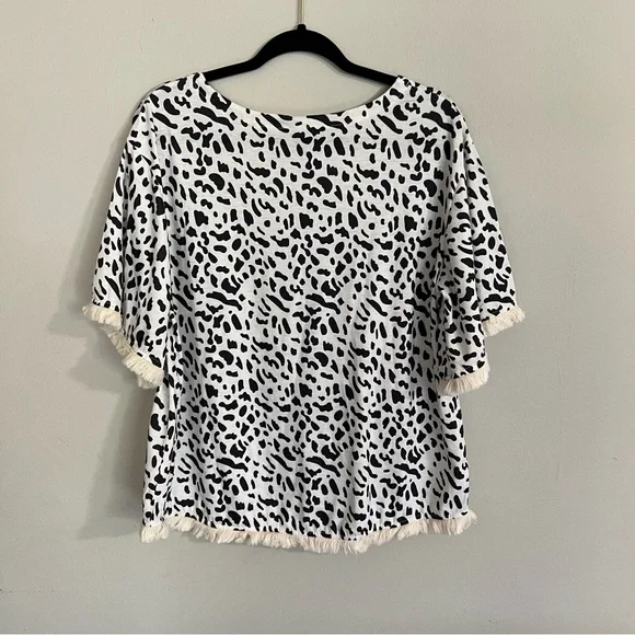 Animal print Oversized top - Picture 3 of 3